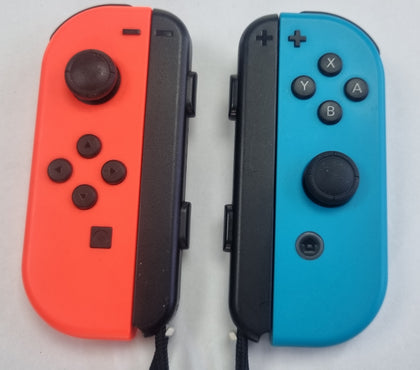 Nintendo Switch Joycons Left & Right Neon Blue & Red