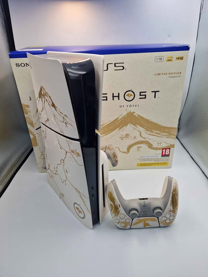 Sony PlayStation 5 Slim (PS5 Slim) 1TB Disc Edition Ghost Of Yotei Special Edition - Boxed With Pad (No Game)