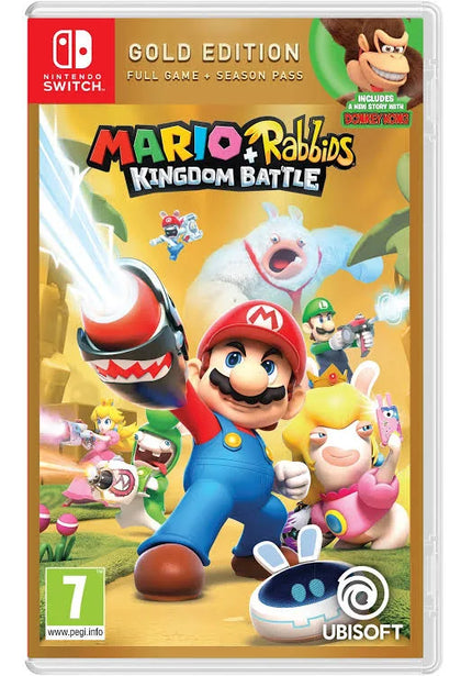 Nintendo Switch Mario & Rabbids Kingdom Battle Gold Edition