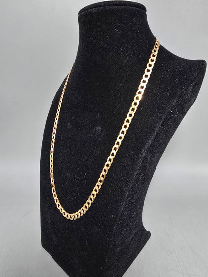 9ct Gold Necklace 375 14.8G 20'' in Length