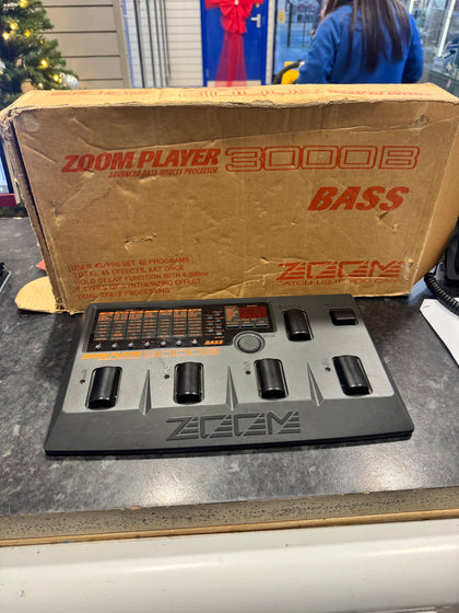 Zoom 3000 Multi Guitar Effects Pedal Zoom Expression Control