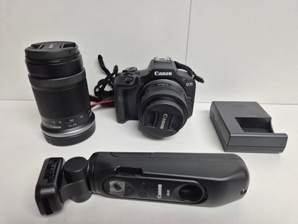 Canon EOS R100 Mirrorless Camera with RF-S 18-45mm and 55-210mm Lens Kit