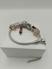 Pandora Bracelet with 7 charms hallmarked and tested ( Pandora ALE hallmarked) SEE DESCRIPTION