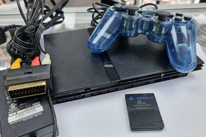 Sony PlayStation 2 Slim -6 Games- Tested / Working Bundle