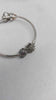 Pandora (ALE 925) Sterling Silver Snowflake Bangle Bracelet - With 3x Charms - Boxed