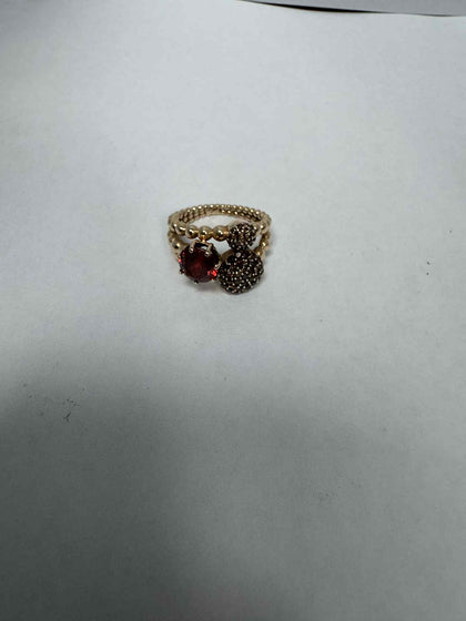 14ct gold ring (8.52g) (size P)