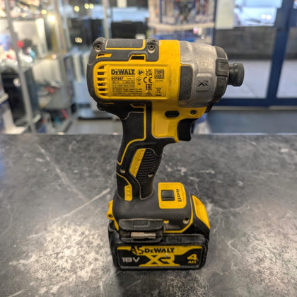 Dewalt DCF887 18V XR Brushless Impact Driver 1 x 4.0Ah Battery & Charger