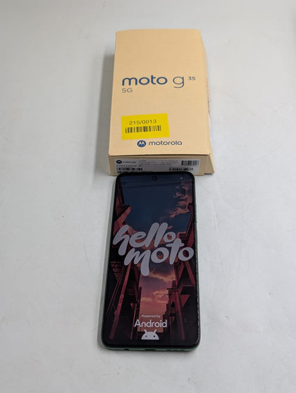 Motorola Moto G35 5G, Green, Unlocked, 128gb,
