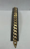 9ct Curb Bracelet , 32.5g - ** Hallmarked ** 9" Length , 1.3 cm Width