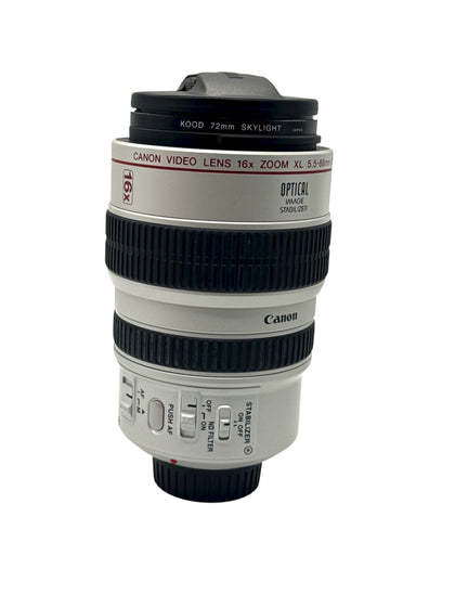 Canon - Video Camera Lens - 16x Zoom Xl 5.5-88mm Is Optical Image