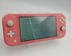 Nintendo Switch Lite 32GB pink handheld console with charger UNBOXED (small crack on bottom left)