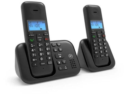 BT 3960 - Twin Digital Cordless Phone With Answer Machine- 088190