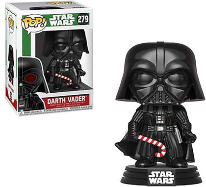 Funko POP! Bobble: Star Wars: Holiday Darth Vader - Collectable Vinyl Figure #279 **Collection Only**
