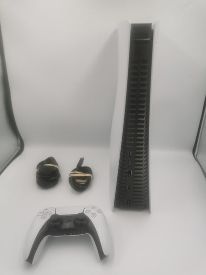 Sony Playstation 5 Disc Edition PS5 825GB White Console Gaming System CFI-1215A