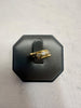 18ct Yellow Gold 3x Dia Band Ring - Size J