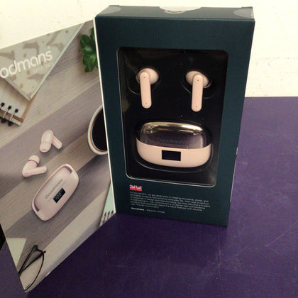 Goodmans True Wireless Led Metallic Earphones