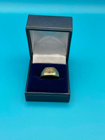 9ct signet ring