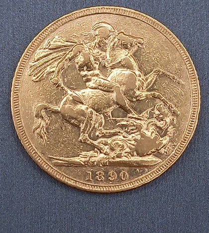 1890 22CT Full Soveriegn 7.9g