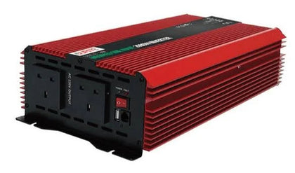 2000W Durite 0-856-77-24V DC to 230V AC Compact Modified Wave Voltage Inverter **BRAND NEW**