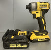 DeWalt DCF787 18V Li-Ion Xr Brushless Cordless Impact Driver ( x2 Batteries & Charging Station )