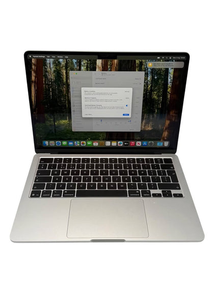 Apple MacBook Air Laptop, 16,12, M4 (10-CPU 8-GPU), 16GB RAM, 256GB SSD, 13”, Silver, Unboxed