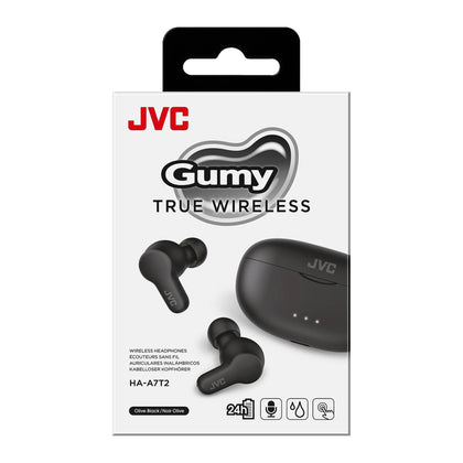 JVC Ha A7T2 Gumy True Wireless Bluetooth Earphones Black