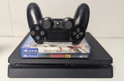 Sony Playstation 4 500GB Slim Console & 2 Games