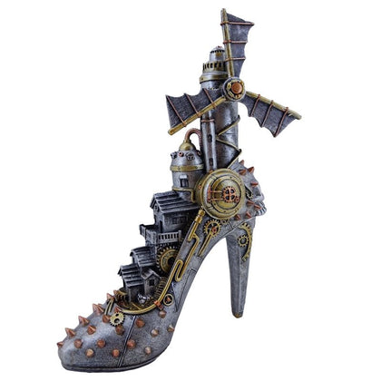 steampunk high heeled house