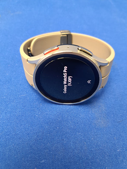 Samsung Galaxy Watch 5 Pro Smart Watch (Bluetooth, 45mm) - Grey Titanium.