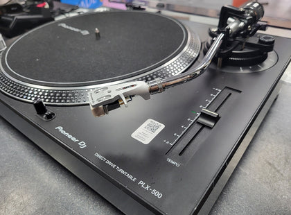 Pioneer DJ PLX-500 Direct Drive Turntable (Black) - Boxed