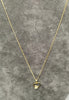 14ct Yellow Gold Heart & Butterfly Necklace