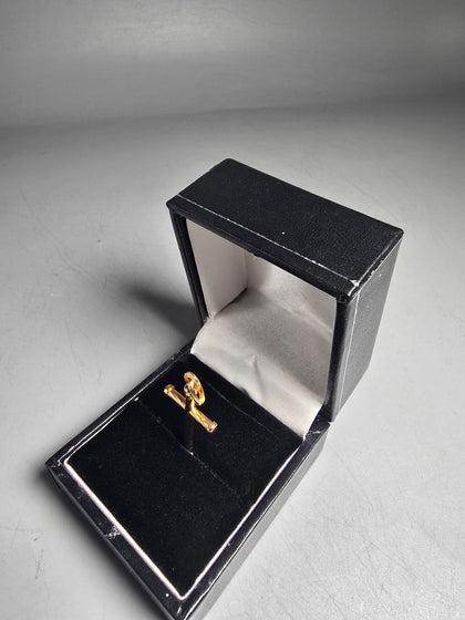 9CT GOLD CROSS PENDANT 375 0.8G 1'' IN LENGTH