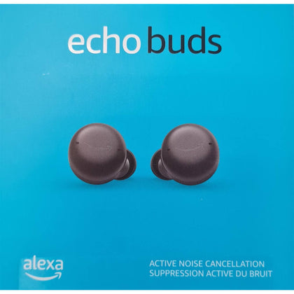 Amazon Echo Buds 2nd Generation | Wireless Earbuds with ANC and Alexa | with Wired Charging Case