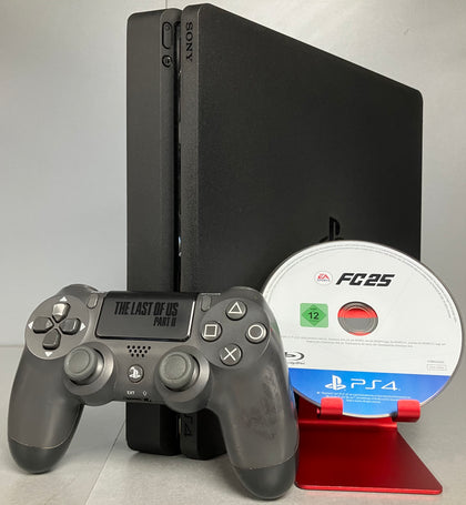 Sony PlayStation 4 500GB Black Console Bundle ( + Unboxed FC25 ) ** Unboxed **