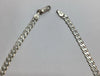 20" 925 Silver Curb Chain Necklace
