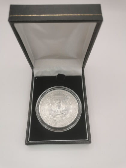 United States Commerative 1880 Silver 1 Dollar Coin, Plastic Protected with Universal Box