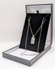 925 Hallmarked Silver, Gucci Ghost Pendant on Thin Curbed Chain, 22", 18g, No Original Box