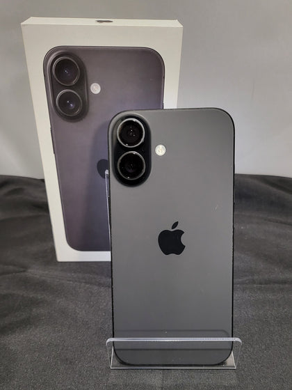Apple iPhone 16 - Black - 128GB - Unlocked - 100% battery health