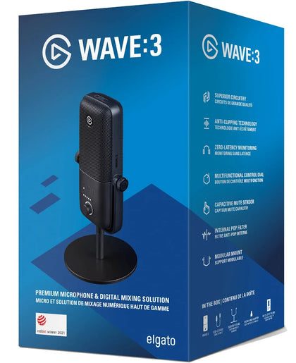 Corsair Elgato Wave 3 Microphone Boxed
