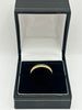 9CT 375 HallMarked, Yellow Gold Ring, Size 8/Q, 2.3G, Boxed