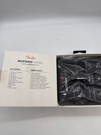 Fender Mustang Micro Guitar Headphone Amp