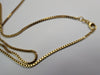 9ct Gold Block Link Chain