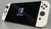 Nintendo Switch OLED White Joy-Con's Console ** No Charger **