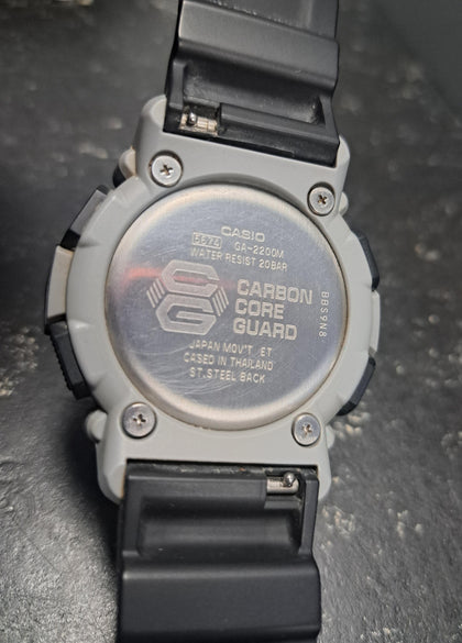 Casio G-Shock GA-220m Watch.