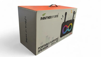 Panther Force PF306 Portable Karaoke Speaker with Wireless Mics**Boxed in Brand New Condition** COLLECTION ONLY