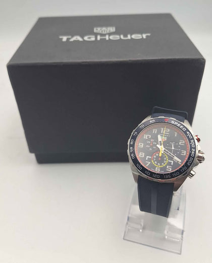 Tag Heuer Formula 1 Red Bull Racing Quartz Mens Chronograph Watch - 43mm Bracelet - Boxed With Paper