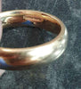 9ct Yellow Gold Narrow Band - Size M - 4.11g