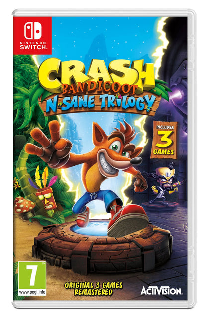 Crash Bandicoot N Sane Trilogy (Nintendo Switch).