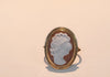 Beautiful 9ct Yellow Gold Cameo Ring - 2.80G - Size J - Hallmarked