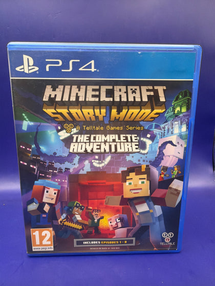 PlayStation 4 PS4 Minecraft Story Mode Complete Adventure 1-8  - Chesterfield